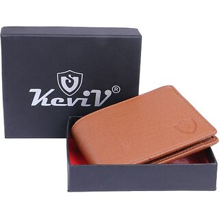 Vsr Mens Casual Tan Artificial Leather Wallet - Mini  (5 Card Slots) - Handbags | Buy online on ZillyBuy