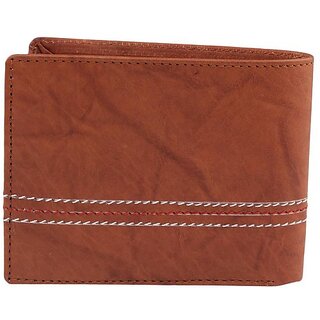 Keviv Mens Casual Brown Genuine Leather Wallet - Mini  (5 Card Slots) - Handbags | Buy online on ZillyBuy