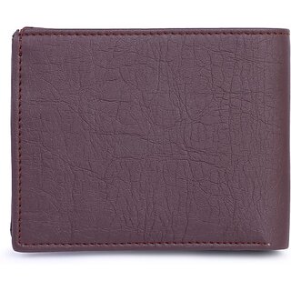 Vsr Mens Brown Artificial Leather Wallet - Mini  (10 Card Slots) - Handbags | Buy online on ZillyBuy