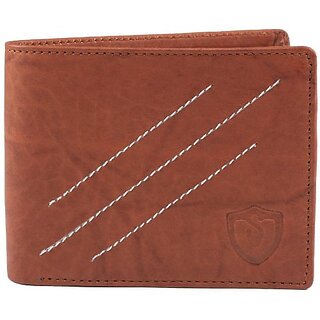 Keviv Mens Casual Brown Genuine Leather Wallet - Mini  (5 Card Slots) - Handbags | Buy online on ZillyBuy