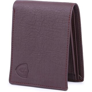 Vsr Mens Casual Brown Artificial Leather Wallet - Mini  (5 Card Slots) - Handbags | Buy online on ZillyBuy
