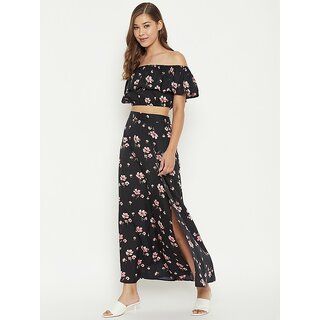 Latest Women Purys Women Co-ords Black Dress 2025 at ShopCircuit | ONDC