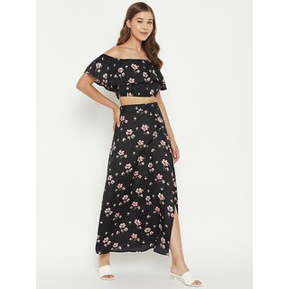Latest Women Purys Women Co-ords Black Dress 2025 at ShopCircuit | ONDC