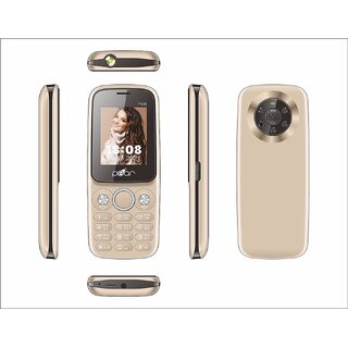MTR PEAR P400 (Dual Sim, 1.8 Inch Display 3000 mAh Battery, Gold) - Mobile Phone | Buy online on ZillyBuy