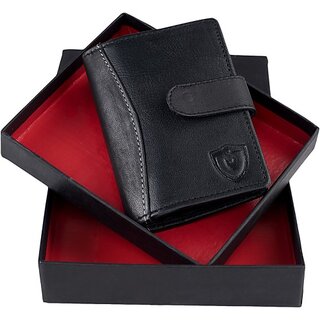 Keviv Men Casual, Formal Black Genuine Leather RFID  Card Holder - Mini (18 Card Slots) - Handbags | Buy online on ZillyBuy