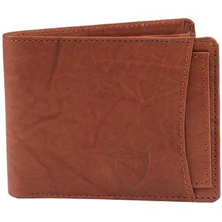 Keviv Men Brown Genuine Leather Wallet - Mini (10 Card Slots) - Handbags | Buy online on ZillyBuy