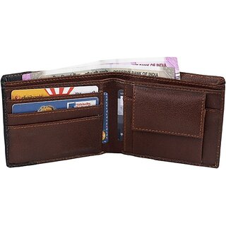 Keviv Men Casual, Formal Tan Genuine Leather Wallet (5 Card Slots) - Handbags | Buy online on ZillyBuy