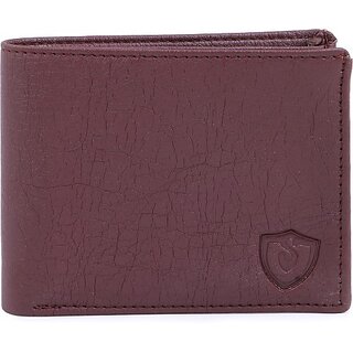 Keviv Men Casual Maroon Artificial Leather Wallet - Mini (8 Card Slots) - Handbags | Buy online on ZillyBuy