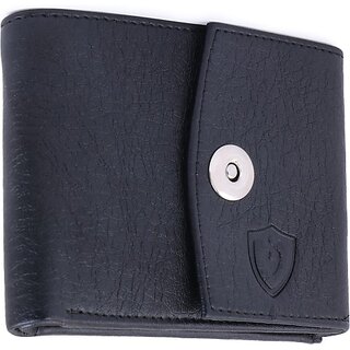 Keviv Men Casual Black Artificial Leather Wallet - Mini (10 Card Slots) - Handbags | Buy online on ZillyBuy