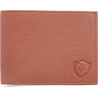 Keviv Men Casual Tan Artificial Leather Wallet - Regular Size (15 Card Slots) - Handbags | Buy online on ZillyBuy