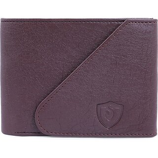 Keviv Men Brown Artificial Leather Wallet - Mini (5 Card Slots) - Handbags | Buy online on ZillyBuy