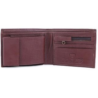 Keviv Men Casual Brown Artificial Leather Wallet - Mini (10 Card Slots) - Handbags | Buy online on ZillyBuy