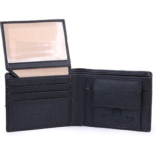 VSR Men Black Artificial Leather Wallet - Mini (5 Card Slots) - Handbags | Buy online on ZillyBuy