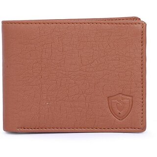 Keviv Men Casual Tan Artificial Leather Wallet - Mini (5 Card Slots) - Handbags | Buy online on ZillyBuy