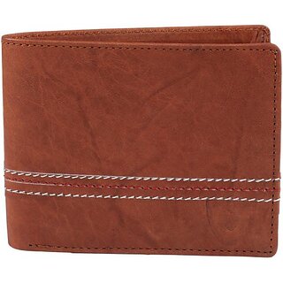 Keviv Men Casual Brown Genuine Leather Wallet - Mini (5 Card Slots) - Handbags | Buy online on ZillyBuy