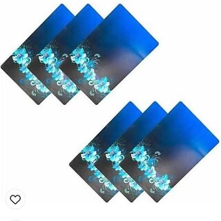 M/S Revaxo Rectangular Pack Of 6 Table Placemat (Multicolor, Pvc)