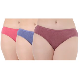 Elegant Kids Loving Care Women Bikini  Panty- Pack of 3(Multi Color) 2025 at ShopCircuit | ONDC