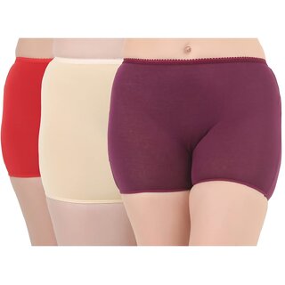 New Women Loving Care Women Boy Short Panties(Pack of 3 Multi Color) 2025 at ShopCircuit | ONDC