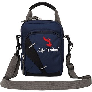 Life Today Blue Men & Women Sling Bag - Regular Size - Handbags | Buy online on ZillyBuy