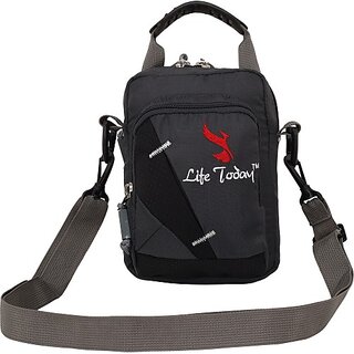 Life Today Grey Men & Women Sling Bag - Medium - Handbags | Buy online on ZillyBuy