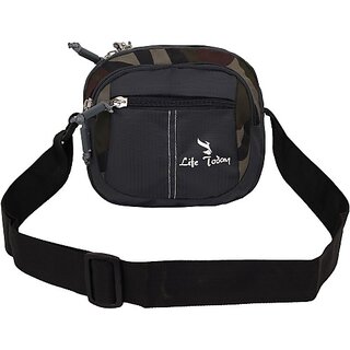 Life Today Grey Men & Women Sling Bag - Medium - Handbags | Buy online on ZillyBuy