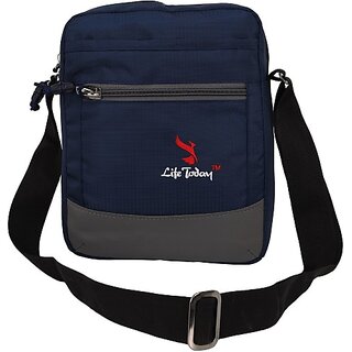 Life Today Blue Men  Women Sling Bag - Medium - Handbags | Buy online on ZillyBuy