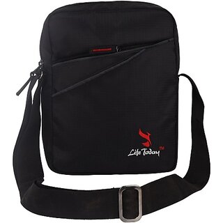 Life Today Black Men & Women Sling Bag - Regular Size - Handbags | Buy online on ZillyBuy