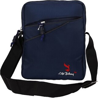 Life Today Blue Men & Women Sling Bag - Regular Size - Handbags | Buy online on ZillyBuy