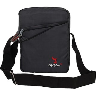 Life Today Grey Men & Women Sling Bag - Regular Size - Handbags | Buy online on ZillyBuy