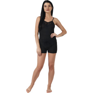 Kismat Fashion Sexy & Stylish Top & Shrt Set With Lace work