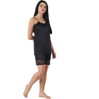 Kismat Fashion Sexy & Stylish Top & Shrt Set With Lace work