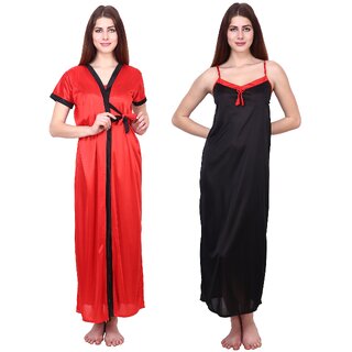Kismat Fashion Sexy & Stylish Women Nighty Wth Robe