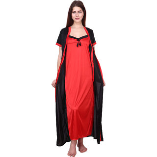 Kismat Fashion Sexy & Stylish Women Nighty Wth Robe