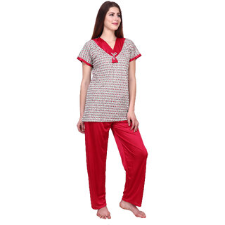Kismat Fashion Sexy & Stylish Women Top & Pajama Sets