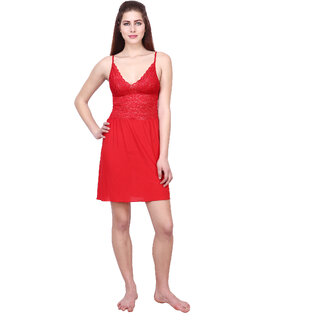 Kismat Fashion Sexy & Stylish Women Short Babydoll Nighty