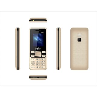 PEAR P350 (Dual Sim, 1.8 Inch Display, 1100 mAh Battery, Gold) - Mobile Phone | Buy online on ZillyBuy