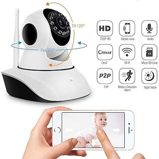 CCTV 1080p Wireless Camera WiFi Mobile 360Live Alarm TwoWay Audio Night Vision Security Camera - Camera | Buy online on ZillyBuy