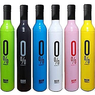 Windproof Double Layer Umbrella with Bottle Cover Umbrella for UV Protection  Rain Umbrella