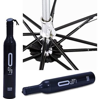Windproof Double Layer Umbrella with Bottle Cover Umbrella for UV Protection  Rain Umbrella
