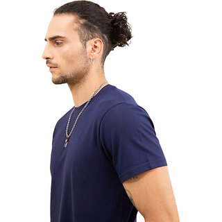 Modern Men Classic Blue Round Neck T-Shirt: Comfortable and Stylish 2025 at ShopCircuit | ONDC