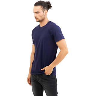 Modern Men Classic Blue Round Neck T-Shirt: Comfortable and Stylish 2025 at ShopCircuit | ONDC