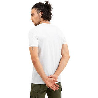 Latest Men Classic White Round Neck T-Shirt: Comfortable and Stylish 2025 at ShopCircuit | ONDC