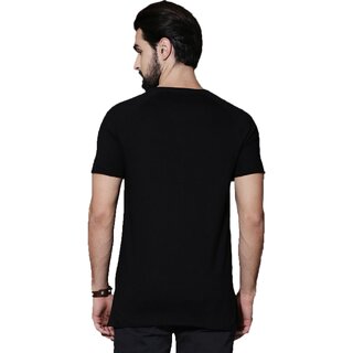 Sophisticated Men Leotude Men Black Printed Cotton Blend Casual T-Shirt 2025 at ShopCircuit | ON
