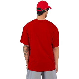 Best Men Leotude Men Red Printed Cotton Blend T-Shirt 2025 at ShopCircuit | ONDC