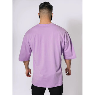Latest Men Leotude Men Purple Printed Cotton Blend T-Shirt 2025 at ShopCircuit | ONDC