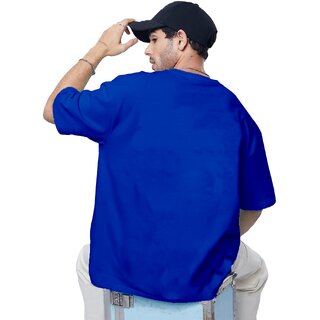 Top Men Leotude Men Blue Printed Cotton Blend T-Shirt 2025 at ShopCircuit | ONDC