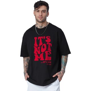 Chic Men Leotude Men Black Printed Cotton Blend T-Shirt 2025 at ShopCircuit | ONDC