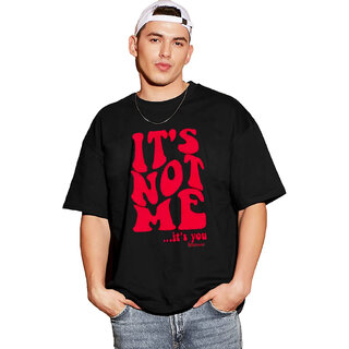 Affordable Men Leotude Men Black Printed Cotton Blend T-Shirt 2025 at ShopCircuit | ONDC