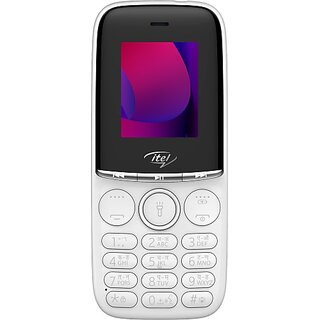 Itel Muzik 110 (Dual SIM, 1.8 Inch Display, 1900mAh Battery, White) - Mobile Phone | Buy online on ZillyBuy