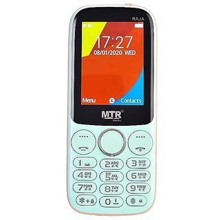 MTR Raja(Dual Sim, 2.4 Inch Display, 3000 mAh Battery, Light Blue) - Mobile Phone | Buy online on ZillyBuy
